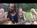 Michael Franti unplugged at the Woodford Folk Festival