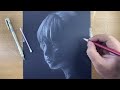 How to Draw with White Pencil on Black Paper