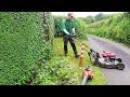 Trimming HEDGES On This Scenic Countryside Property