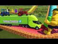 TRANSPORTING & SELLING CORN with 3 WHEELS MTZ TRACTOR & TESLA TRUCK & COLORED TRAILER! FS22