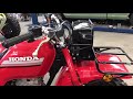 1985 Honda big red 250ES