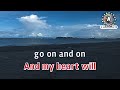 My Heart Will Go On-Celine Dion|Karaoke Version