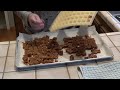 Vickie's Toffee making with silicone molds