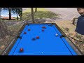 Miracle Pool in a REAL PARK in Mixed Reality!!! - Played on a Quest 3