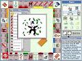 Monopoly Deluxe 1.5 for DOS: 8 Player Game Timelapse