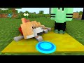 Wolf Life: Abandoned Baby Zombie Needs Help - Minecraft Animation