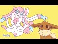 Eevee evolution animation mama mai