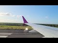 Caribbean airlines 737-8 Taxi and Takeoff @ Cheddi Jagan airport 3/3/22