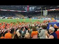 2ND ALTERNATE VIEW - Falcon Marching Band 2023 Quick Lane Bowl Pregame