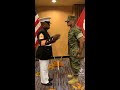 Marine father's salute to son goes viral