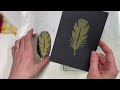 Block Printing with Gold Ink