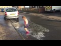 Hollie puddle jumping