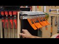 DIY Clamp Rack Build: Storage and Organization with Free Plans!