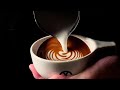 21 Type Of Satisfying Latte Art by Chris Lin / 21種對流拉花圖形 (4k)