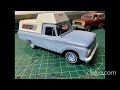 AMT 1/25 1962 Ford F100 Unibody Pickup Truck With Camper