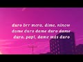 Chris Jedi, Anuel AA, Gaby Music - Duro (Letra/Lyrics)