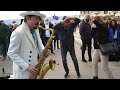 I Will Survive - Gloria Gaynor | CRAZY Street Sax Performance | Daniele Vitale