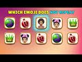 FIND THE ODD EMOJI OUT | Ultimate Emoji Show- 2024 | #58 #oddoneout