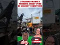 STABROEK MARKET VENDORS ANGRY OVER DE MARKET CONDITIONS