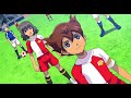 inazuma Japan Vs New inazuma Japan(Inazuma Eleven GO vs Danbooru Senki W)