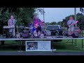 TC Knuckleheads at Chopo's 2024 Parking Lot Concert Series in Manistee.  Detroit Blues Band