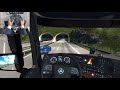 Mercedes-Benz New Actros | A Norwegian delivery - Euro Truck Simulator 2 | Logitech g29 gameplay