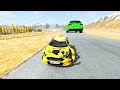 Satisfying cars vs Huge wheel crashes #349 | BeamNG drive Live