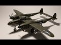 HobbyBoss 1/48 P-38 L5/LO full build