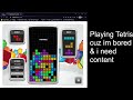 Random Tetris Stream (using a mouse)