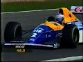 Alain Prost Pole Lap at Donington Park