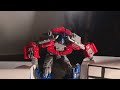 Transit vs Optimus Prime stop-motion | Transformers Rise of the Beasts