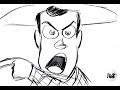 Toy Story early storyboard