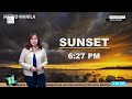 Today's Weather  5 P.M. | July 27, 2024