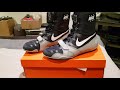 Nike HyperKO Navy/silver Boxing shoes unboxing REVIEW!