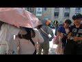 Foreign Tourists sa Luneta na May Food Tiangge pag Sunday Served by Deaf and Mute