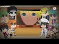 One Piece [Straw hats] react to Naruto || Team 7 2/3, justfranchez ||