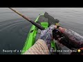 Beginner Kayak fishing - Drifting for halibut in Santa Barbara Ca