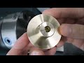 【加工動画32】旋盤でD穴/How to make a D hole with a lathe.