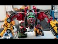 Devastator VS Devastator - Transformers Stop Motion