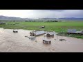 Historic Flooding On The Yellowstone River - Drone Footage