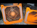 Portable Solar Powered Fan And Light