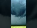 Freaky multivortex tornado filmed in Eastern Colorado during a localized tornado event.