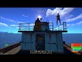 Living on a Loaded Tug Boat for 48 Hours - Rust Console Edition