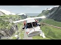 High speed car jumps 23 BeamNg Drive | CrashChen