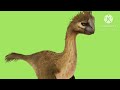 gigantoraptor hides green screen