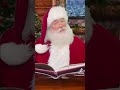Santa Claus reads the polar express book♥️🤍