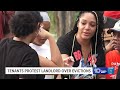 St. Pete townhome tenants protest landlord over evictions