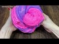 PINK vs PURPLE I Mixing random into Glossy Slime I Relaxing slime videos#part2