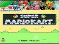 Super Mario Kart - Super Nintendo - Intro/Gameplay (SNES)(HD)(1080p)
