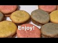 Homemade Colorful Macarons